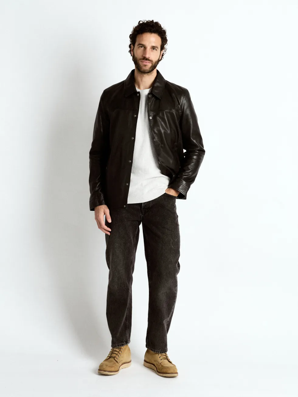 Lederjacke 42025059